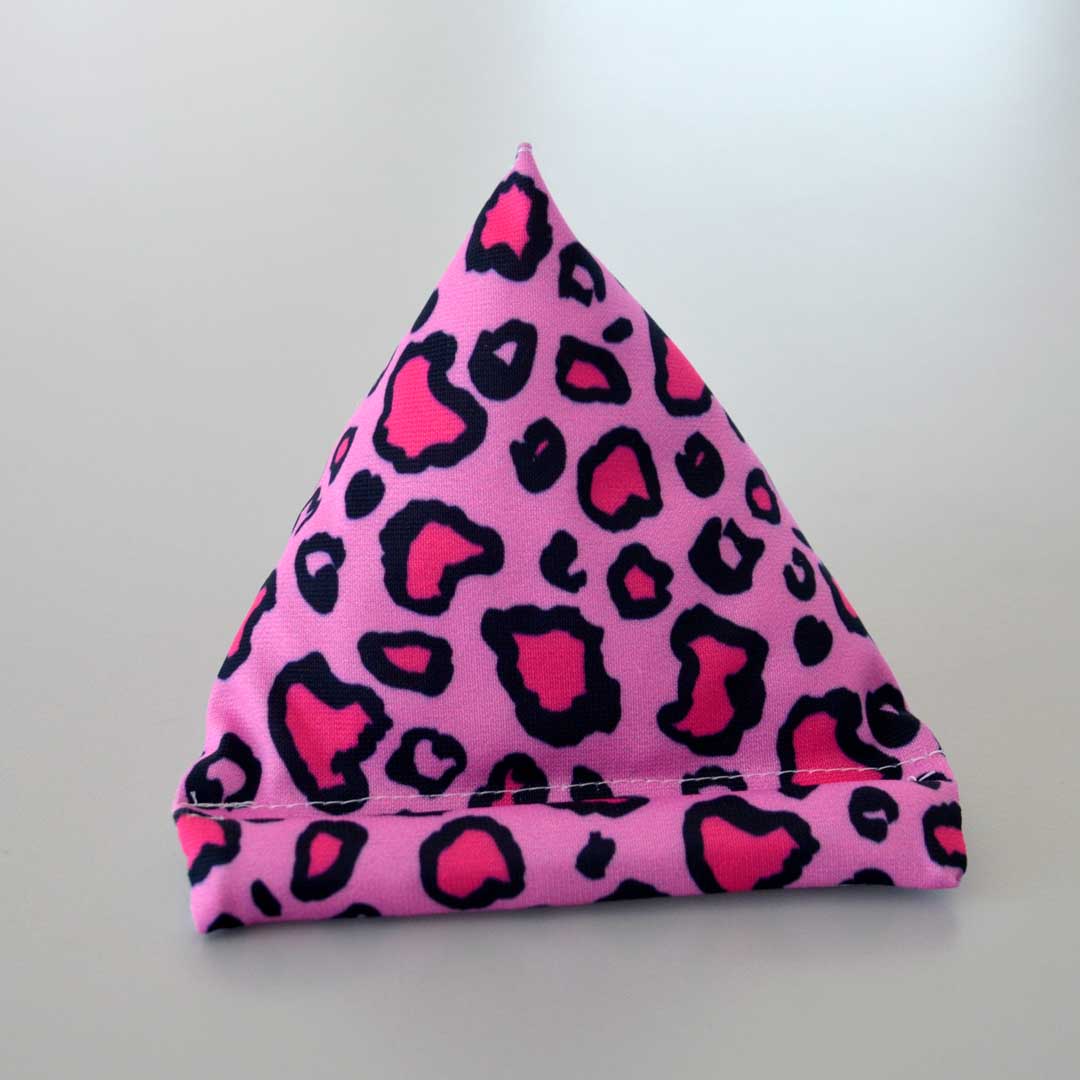 Handy-Sitzsack mit bedrucktem Leopardenmuster