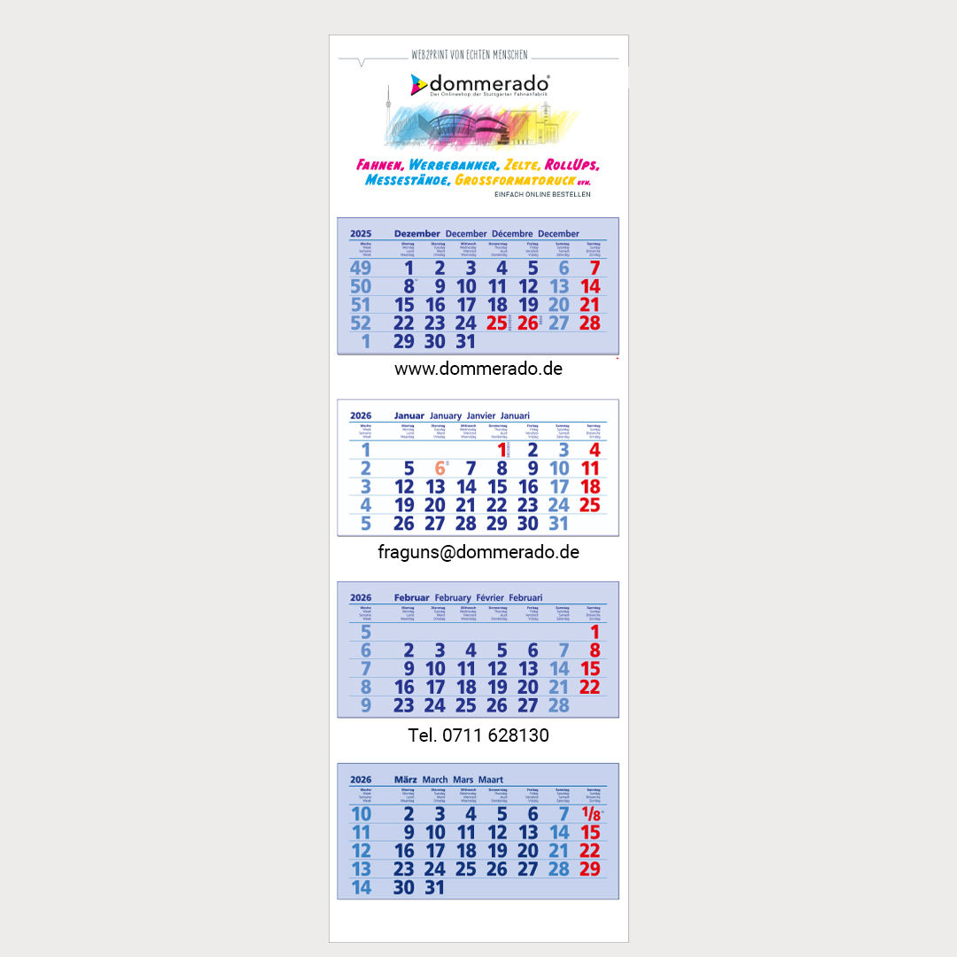 Wandkalender Premium