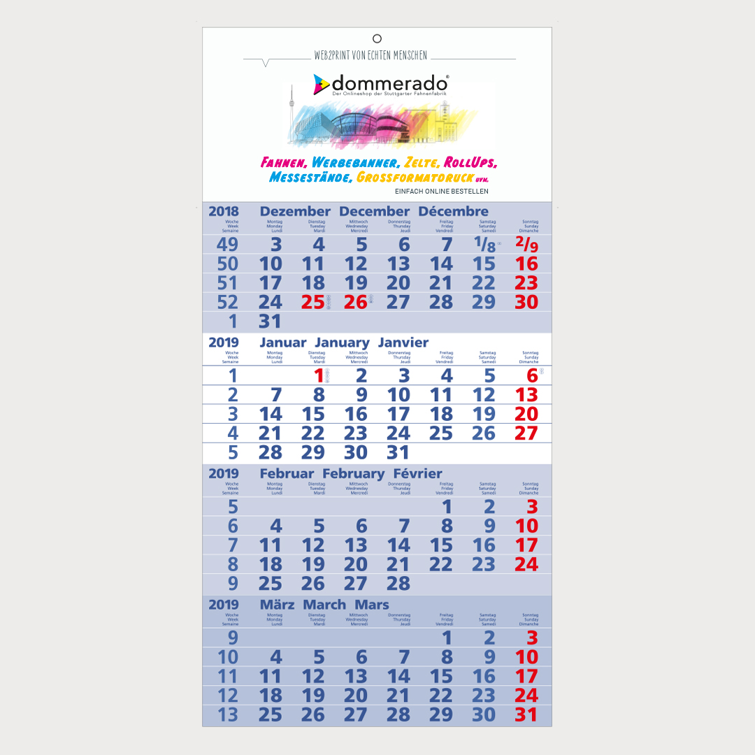 Wandkalender Basic